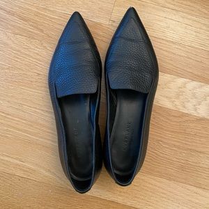Black Everlane flats